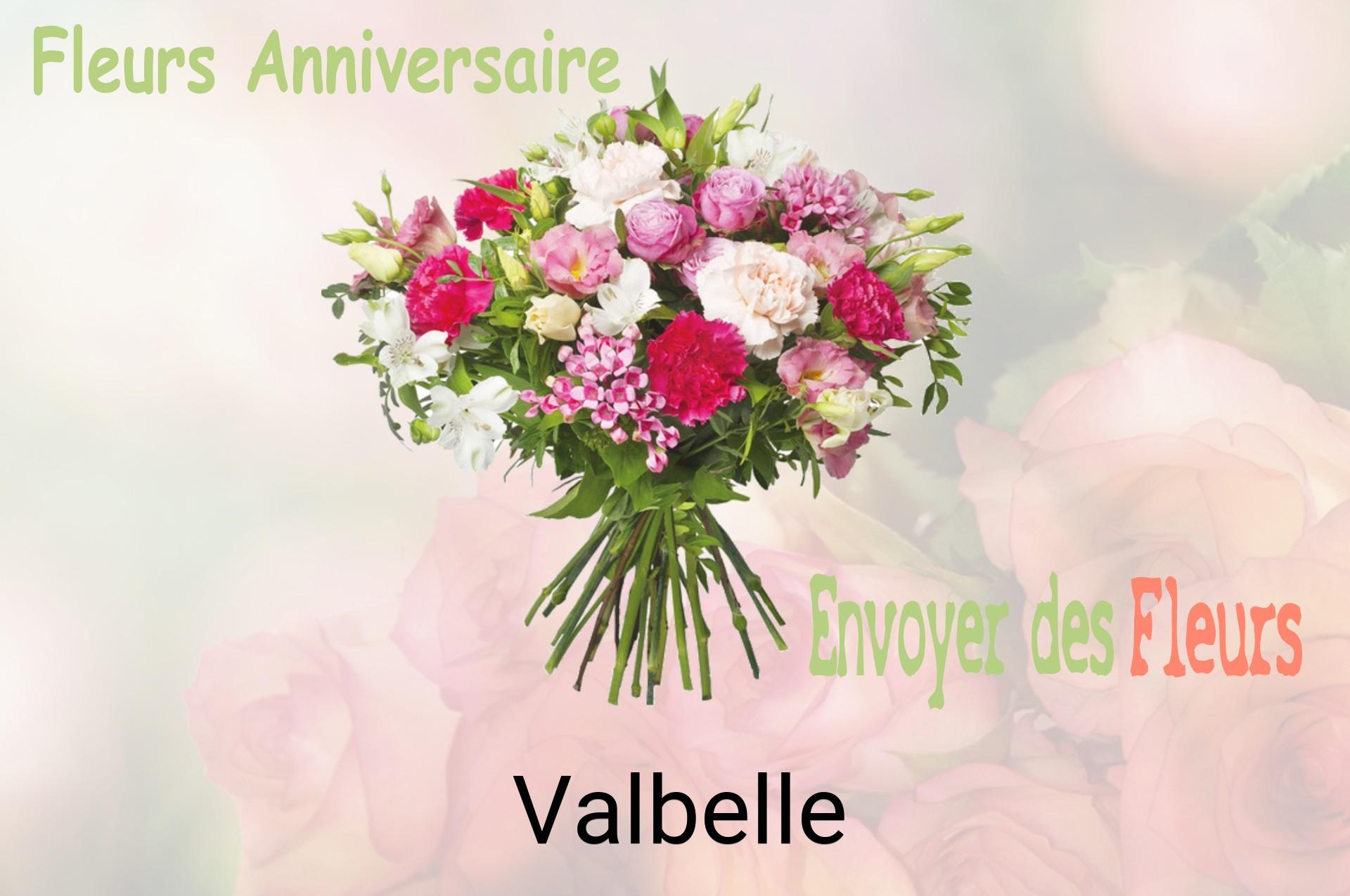 Bouquet de fleurs d’anniversaire livré à Valbelle
