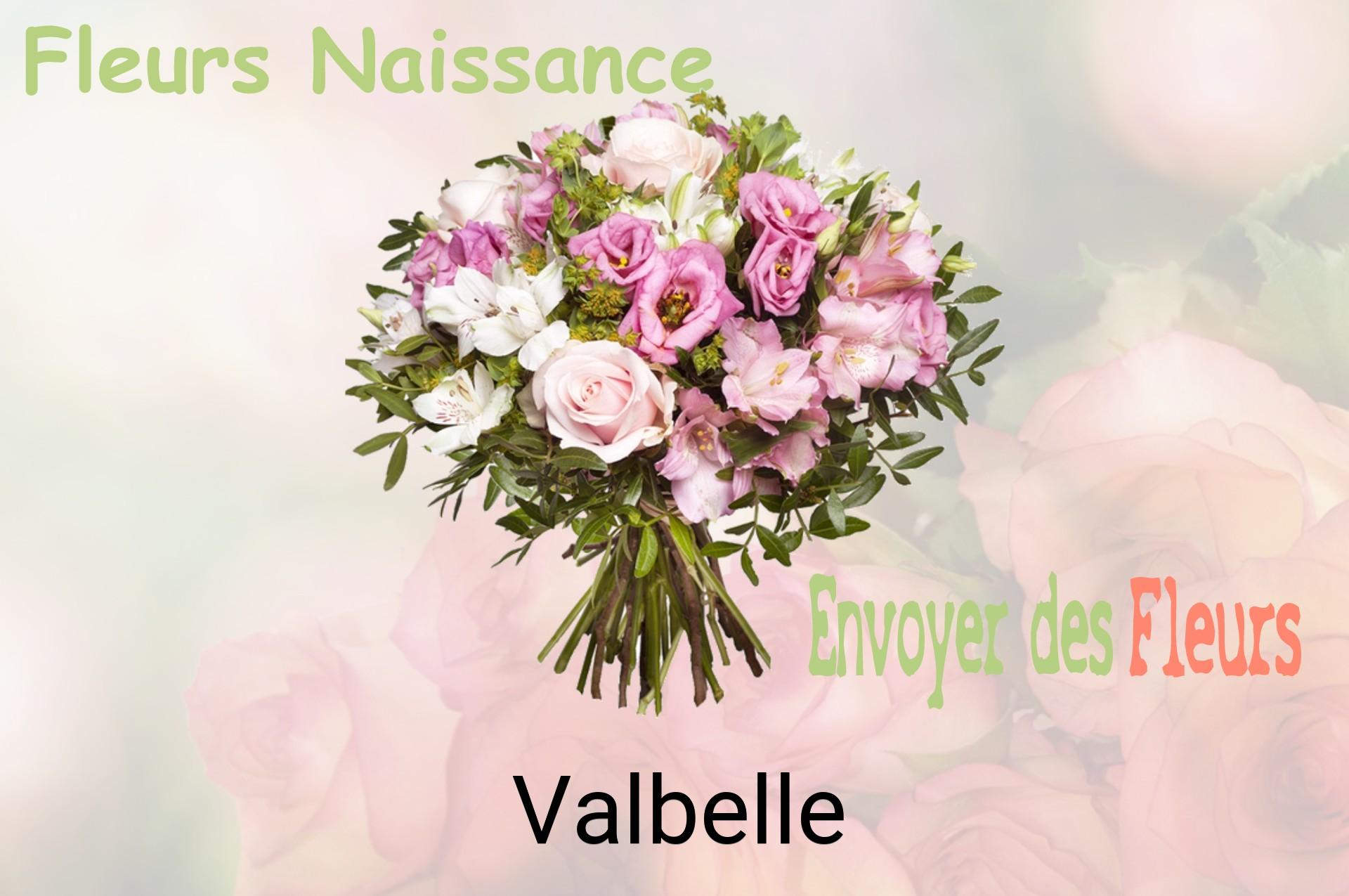 Bouquet de fleurs de naissance livré à Valbelle